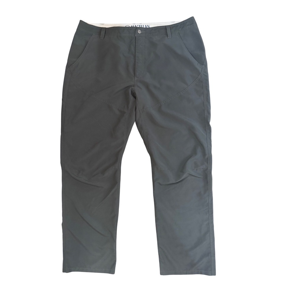 Magellan Outdoors Mens Hiking Pants Charcoal Gray Size 40 Straight Leg Utility